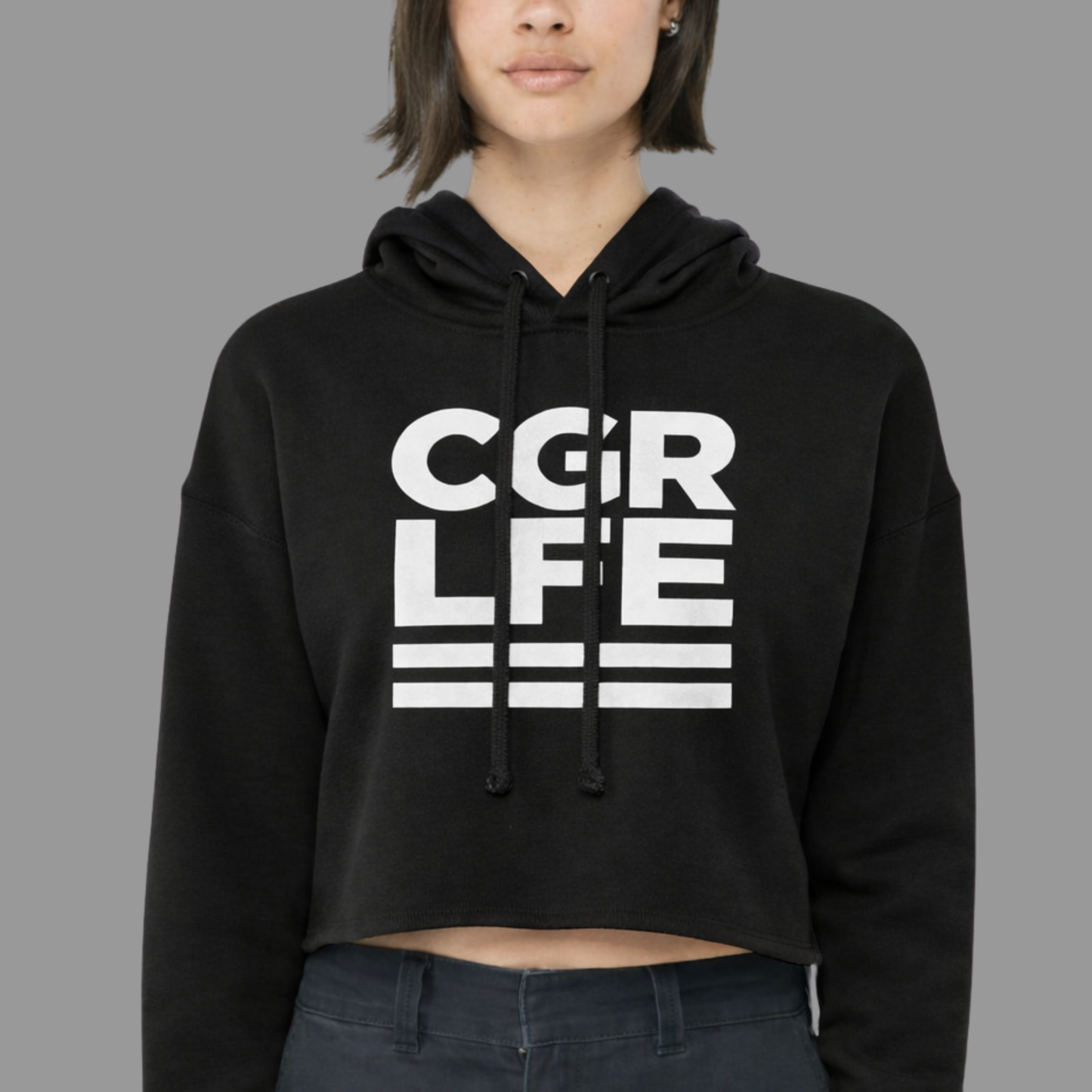 CGR LFE Cropped Hoodie
