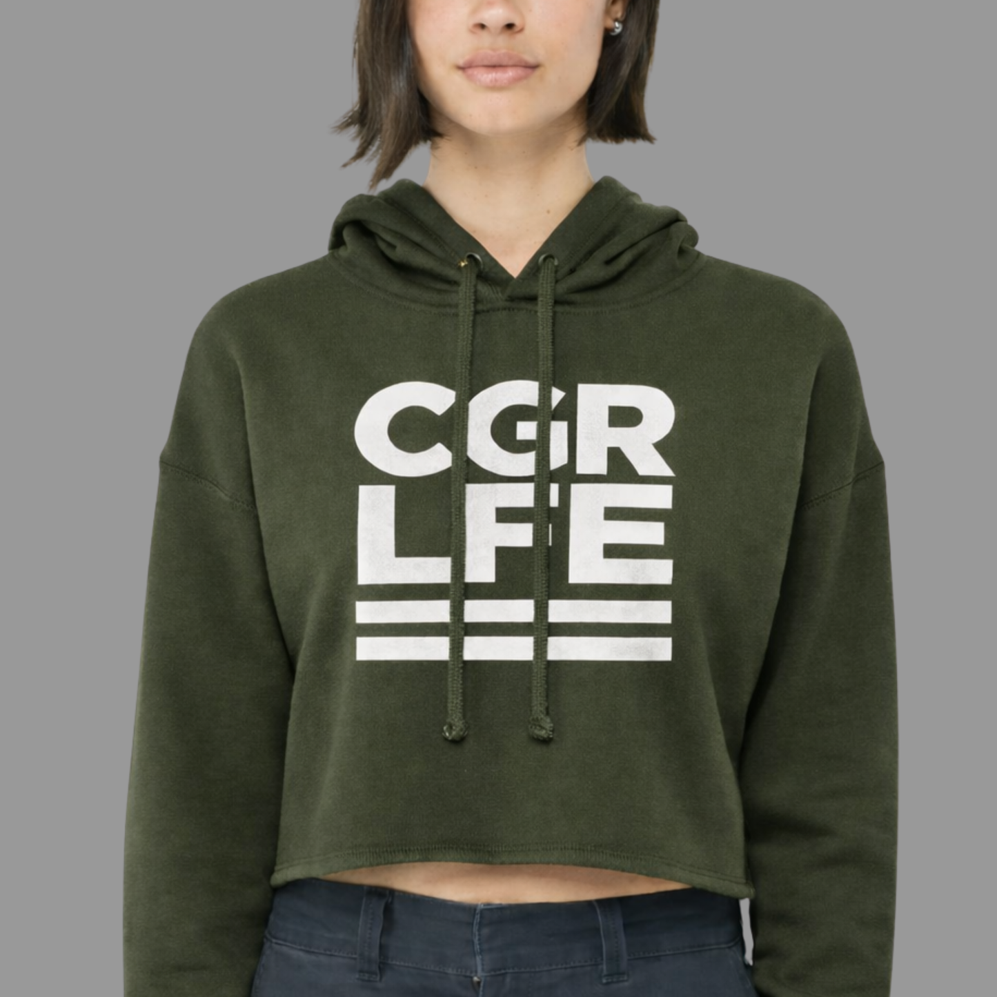 CGR LFE Cropped Hoodie