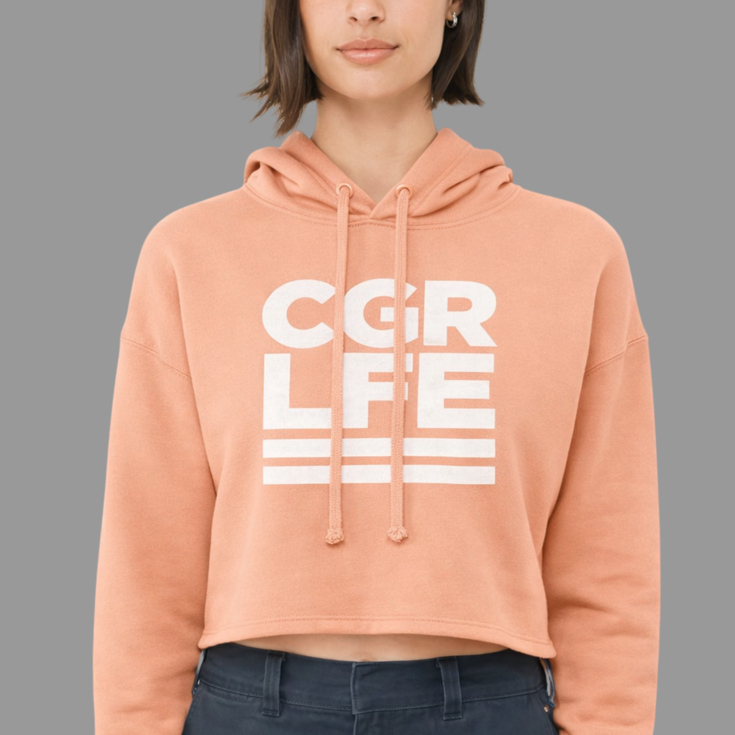 CGR LFE Cropped Hoodie