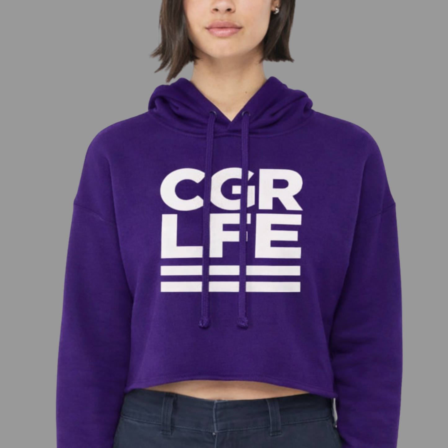 CGR LFE Cropped Hoodie
