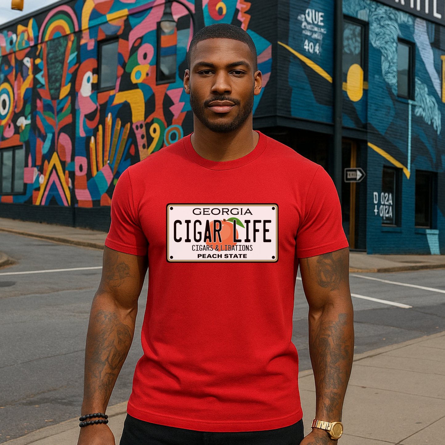 Short Sleeve- Cigar Life "License Plate" Edition
