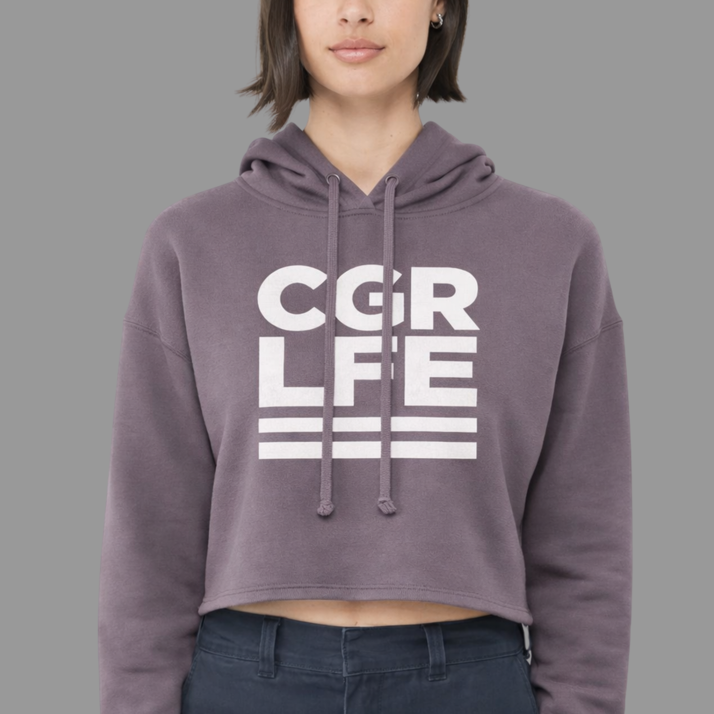 CGR LFE Cropped Hoodie